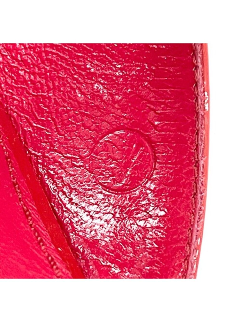 Louis Vuitton 08 Butterfly V Mark Patent Leather Mules 35 Bl0048 Red - Picture 15 of 15